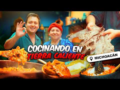 Food from the hot regions of Michoacán 🇲🇽With Ana María Helorza, traditional cook. EP-7