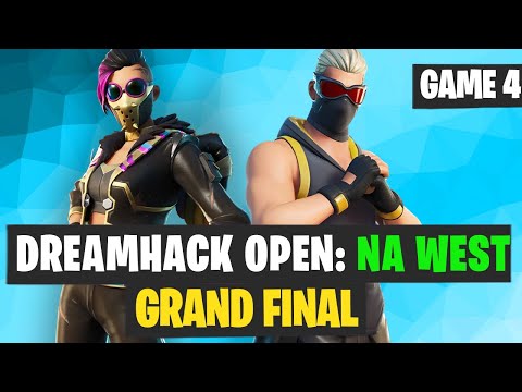 NA West DreamHack GRAND FINAL Game 4 Highlights Fortnite Tournament