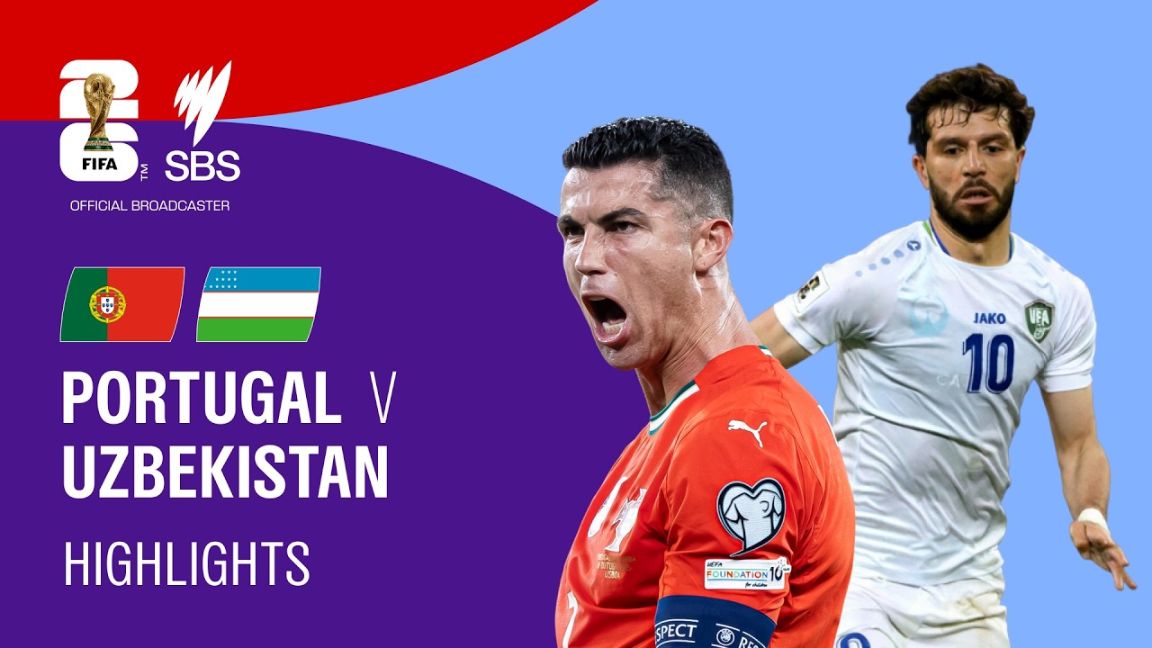 Portugal v Uzbekistan: FIFA World Cup 2026 Highlights Group K