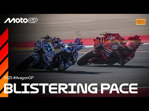 The aggressive last 5 minutes of MotoGP Q2 ⚔️ | 2025 Aragon GP