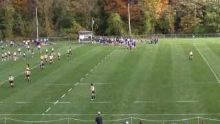 preview picture of video 'West Chester RAMS vs Pittsburg Panthers Bteams Women's Rugby 10-18-2014'