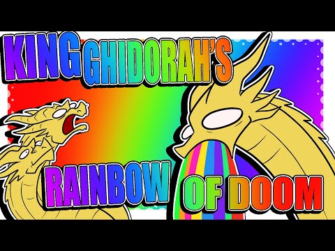 King Ghidorah's Rainbow of Doom (Godzilla Comic Dub)