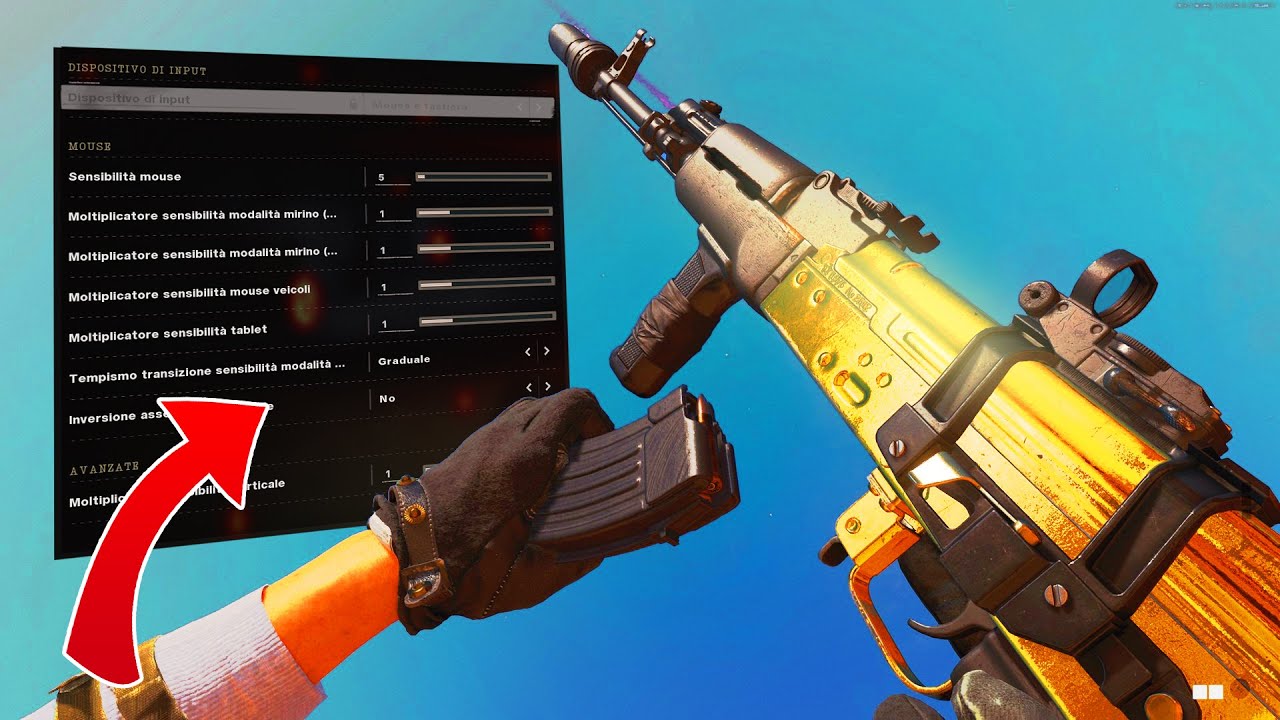 LE MIE IMPOSTAZIONI COMPETITIVE — Cold War & Warzone