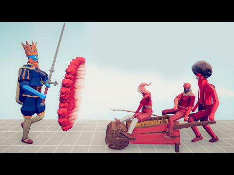 OP WHEELBARROW vs EVERY UNIT - Totally Accurate Battle Simulator TABS