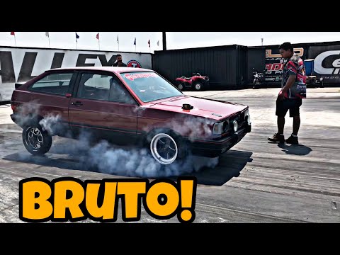 GOL TURBO DE 100 MIL NA PISTA DO RACE VALLEY