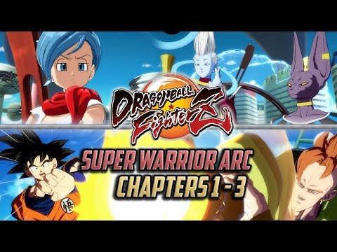 Dragon Ball FighterZ - Story Part 1: Super Warrior Arc ~ Chapters 1-3 (Japanese Voices)