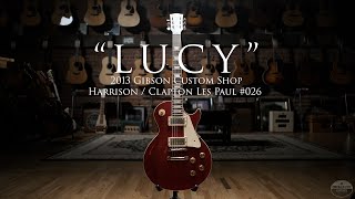 Video thumbnail for Beatles Week - Lucy (2013 Gibson Custom Shop Harrison-Clapton 1957 Les Paul Standard) by Emerald City Guitars