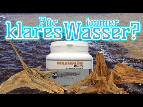Klares Wasser im Aquarium | Masterline Purity | synthetisches Adsorptionsmittel | Filtermedien