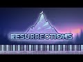 Synthesia [Piano Tutorial] Celeste - Resurrection