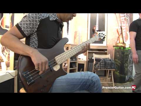 Musikmesse '14 - Marleaux BassGuitars Jay-Tee Custom Bass Demo