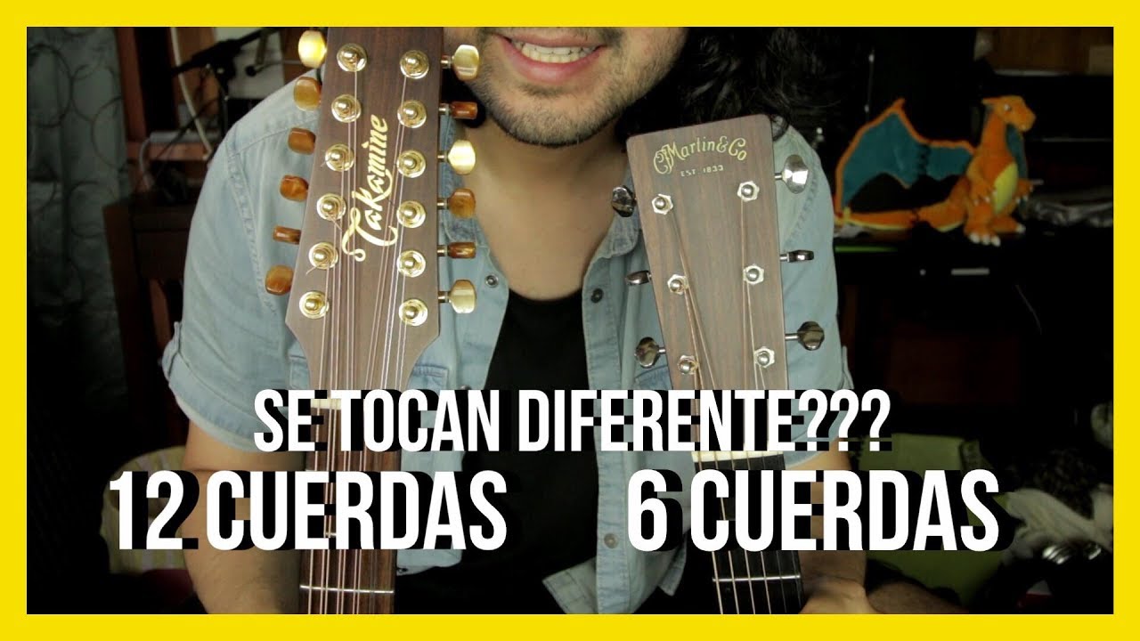 Cual es la diferencia de una Guitarra de 12 cuerdas y una Guitarra de 6 cuerdas