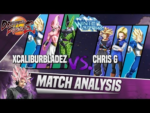 DBFZ Match Analysis: Winter Brawl 2018 WINNERS FINALS - XCaliburBladez vs. NYChrisG