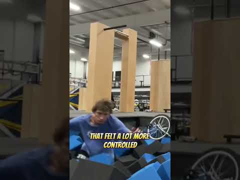 BACKFLIP ON EVERYTHING CHALLENGE! Part 4 #shorts #unicycle #parkour