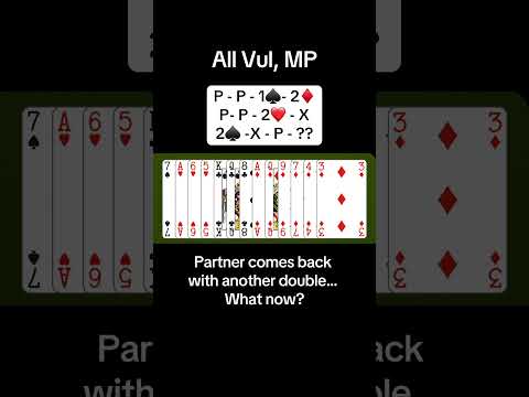 An interesting bidding hand! #happybridging #bridge