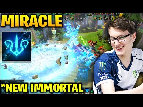 MIRACLE *New Storm Spirit Immortal Mandate of the Stormborn with RAMZES and MATUM at TI8