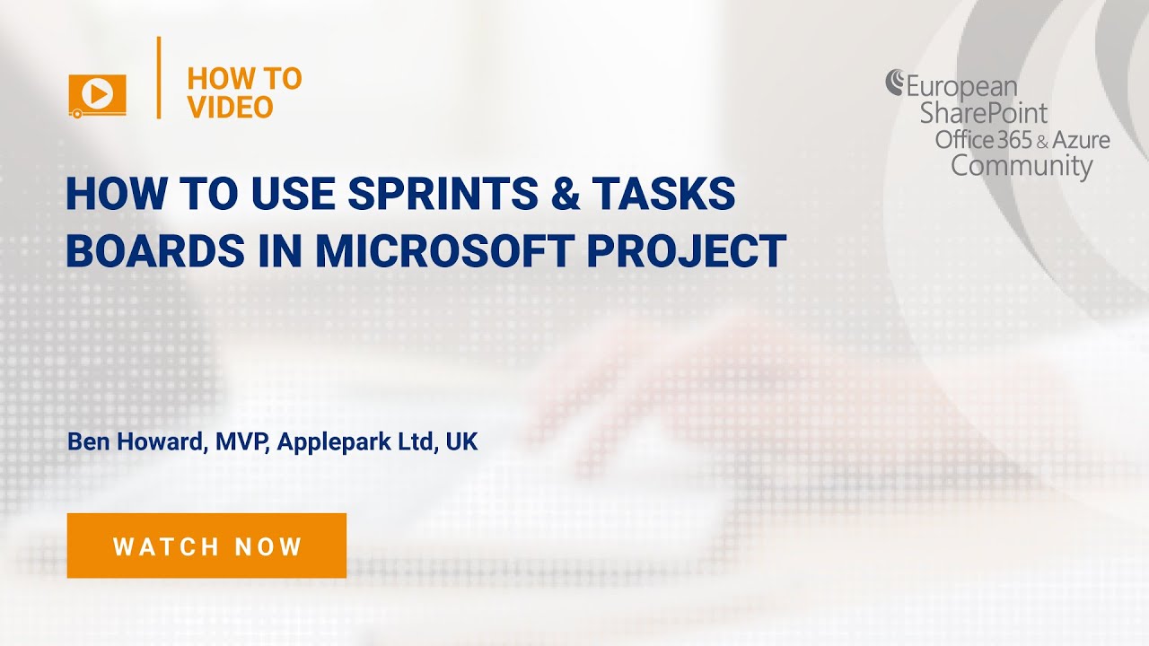How To use Sprints & Task Boards in Microsoft Project How To use Sprints & Task Boards in Microsoft Project