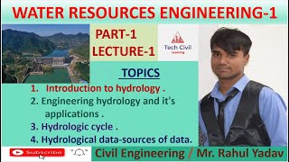 Engineering hydrology and its  applications|| Hydrology data-hydrology sources ||Lecture-1||WRE-1