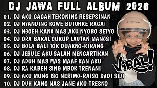 Download lagu DJ JAWA VIRAL TIKTOK TERBARU 2026||DJ AKU GAGAH TEKONING RESEPSINAN||SLOW BASS FULL ALBUM🎶 mp3