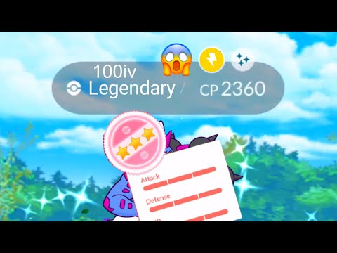 OMG 😱I Got Hundo Legendary From Raid in #pokemongo