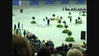 Funeral Service,Bringing Brother André's Heart Into Olympic Stadium montreal