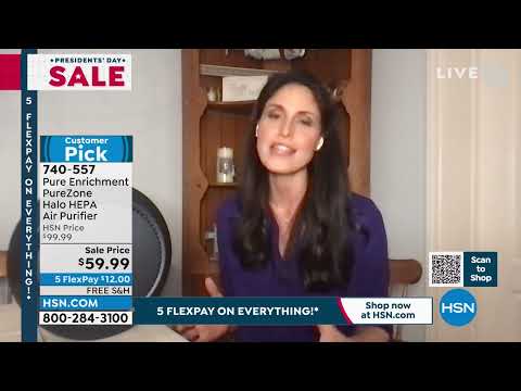 Pure Enrichment PureZone Halo HEPA Air Purifier