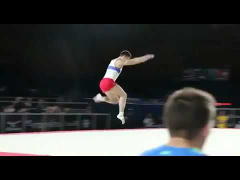 TRIPLE BACKFLIP ON FLOOR BY NIKITA NAGORNYY (RUS)!!!
