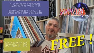 VINYLIZER: Large Vinyl Record Haul ... For FREE !! Part 5 