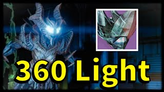 Solo Will of Crota Nightfall at 360 Light!