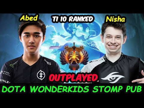 Abed Storm Spirit Secret.Nisha Sniper - Outplayed Pub game Dota 2 Ti 10 Ranked pro gameplay