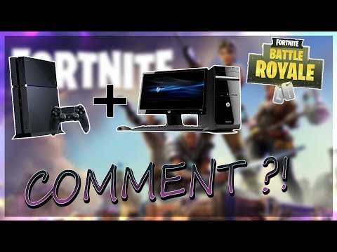 comment jouer a fortnite avec ses amis pc sur une ps4 - fortnite jouer avec ps4