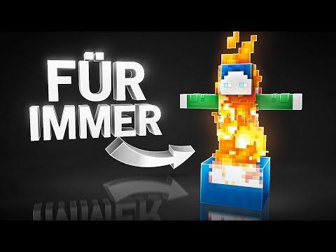 ICH BRENNE IN MINECRAFT FÜR IMMER... (auch im Wasser...)