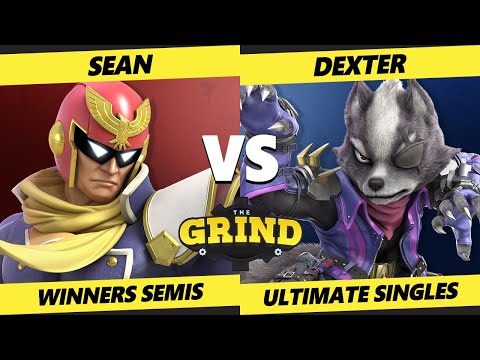The Grind 175 Winners Semis - Sean (Captain Falcon) Vs. Dexter (Wolf) Smash Ultimate - SSBU