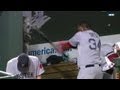 Big Papi ANNIHILATES dugout phone with bat after an ejection