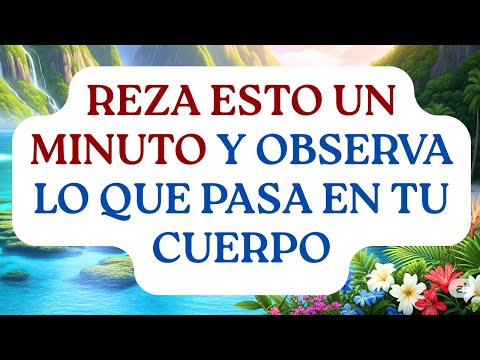 Pray this for 1 minute and observe what happens in your body.