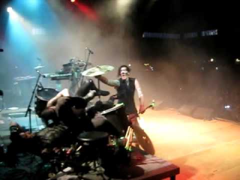 combichrist joe letz cam: end of set @ WGT "what the fcuk is wrong with you people"