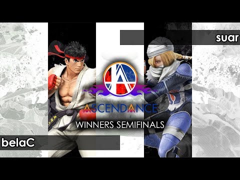 Smash 4: belaC (Ryu) V PG | suar (Sheik) - Ascendance 43 Tournament SSB4