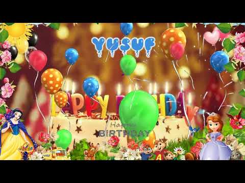 YUSUF Happy Birthday Song – Happy Birthday Yusuf – Happy birthday to you