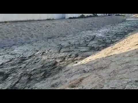 2 9 2021 agua de la RAMBLA DE ORIA por ALBOX