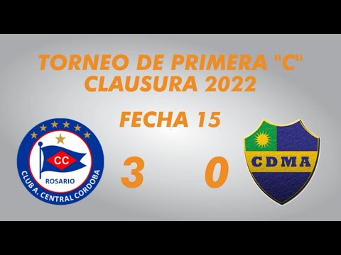 Primera "C" Clausura 2022 - Fecha 15 - Central Córdoba de Rosario 3 Alem 0  - Resumen