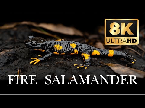 Fire Salamander | Creature Features 8K