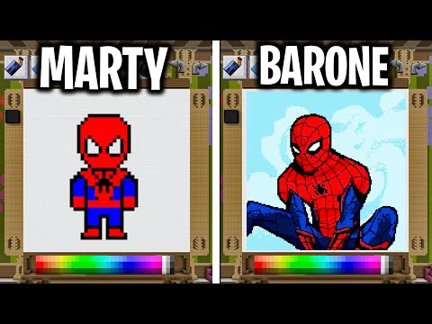 MARTY HA BARATO nella GARA DI DISEGNO su MINECRAFT