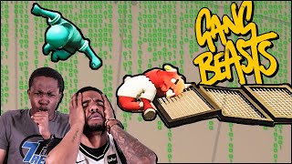 Gang Beasts Meets The MATRIX! Crazy Mid-Air Knockout!