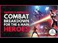 Breaking Down the Combat in MARVEL'S AVENGERS for the 6 Main Heroes