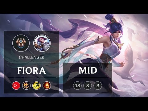 Fiora Mid vs Irelia - TR Challenger Patch 9.1