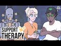 Support Therapy An Overwatch Cartoon