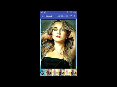 Quick Photo Sketch Video