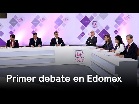 Así fue el primer debate entre candidatos al gobierno del Edomex - Despierta con Loret