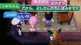 【あつ森】キチガイ共に襲われる