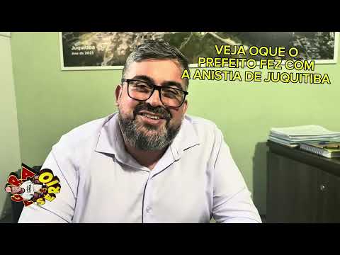 RAPAZ VEJA O QUE O PREFEITO WILLIAM FALOU SOBRE ANISTIA PRESTA ATENÇÃO NISSO