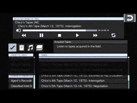 Metal Gear Solid V: Ground Zeroes - Chico Tapes (All)